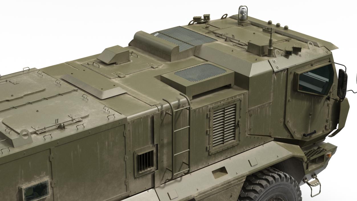 MRAP KAMAZ 63968 Typhoon 3D model