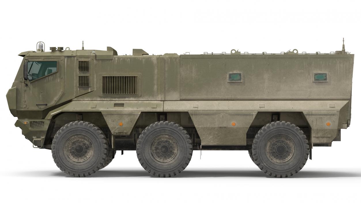 MRAP KAMAZ 63968 Typhoon 3D model