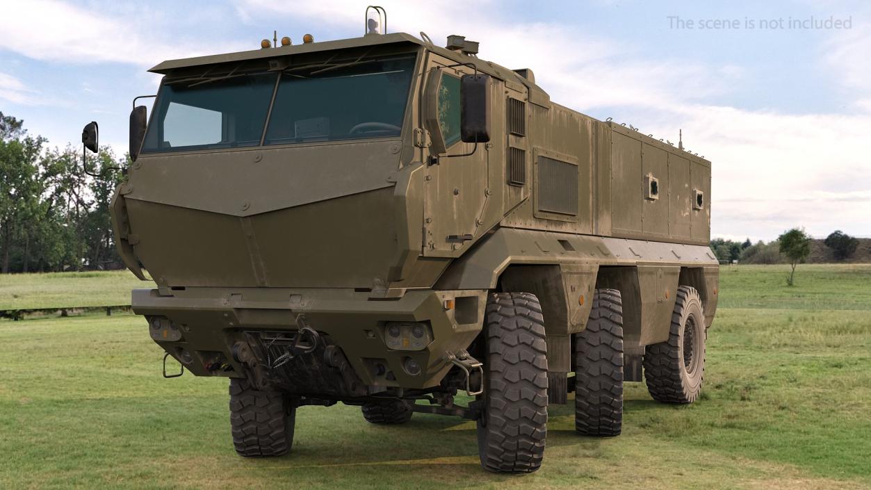 MRAP KAMAZ 63968 Typhoon 3D model