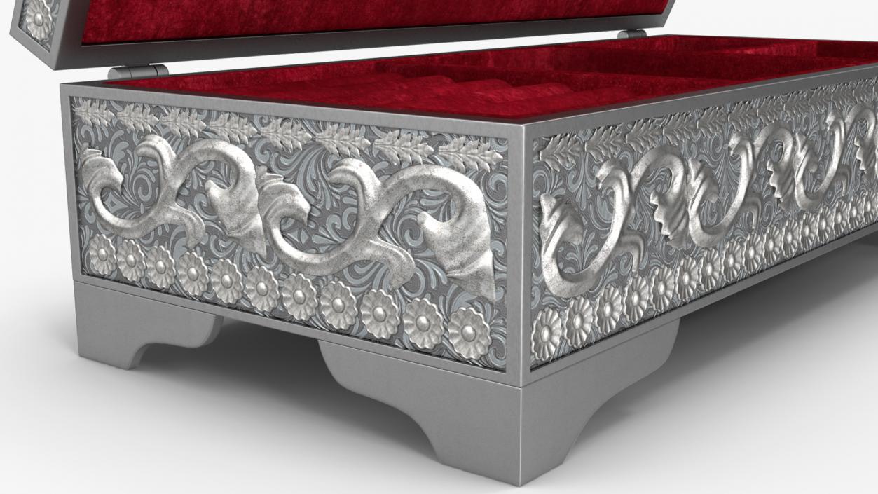 Metal Jewelry Box 3D