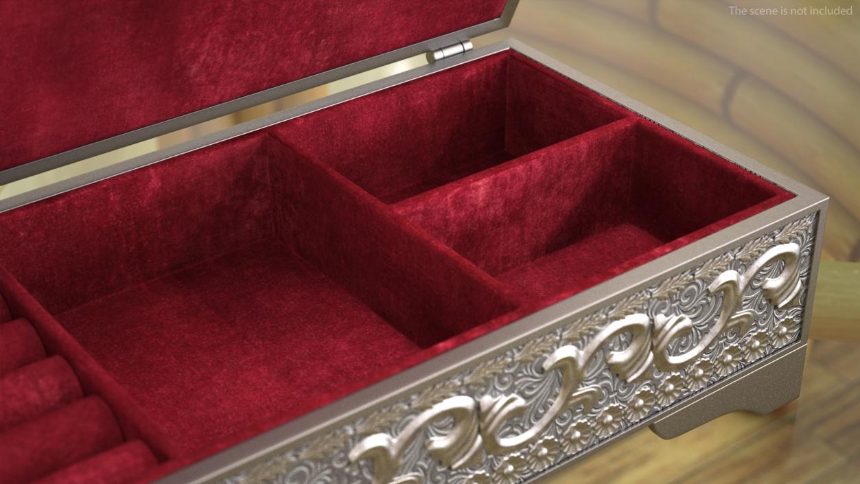 Metal Jewelry Box 3D