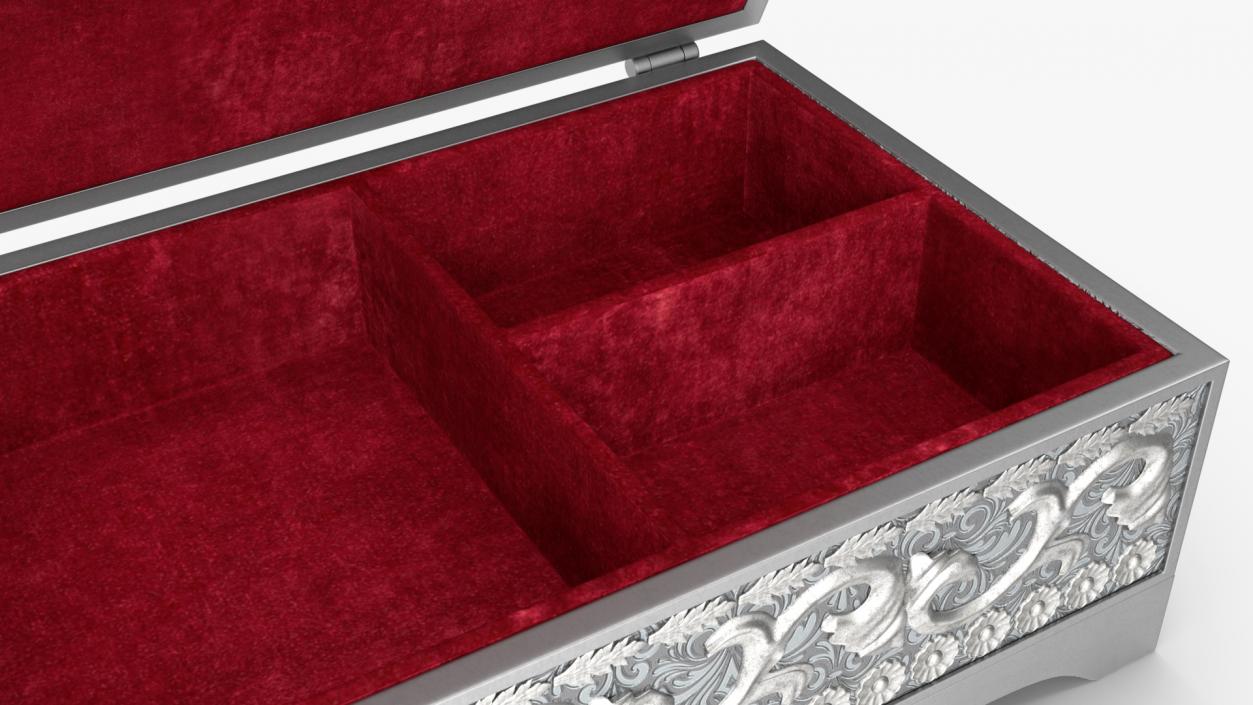 Metal Jewelry Box 3D