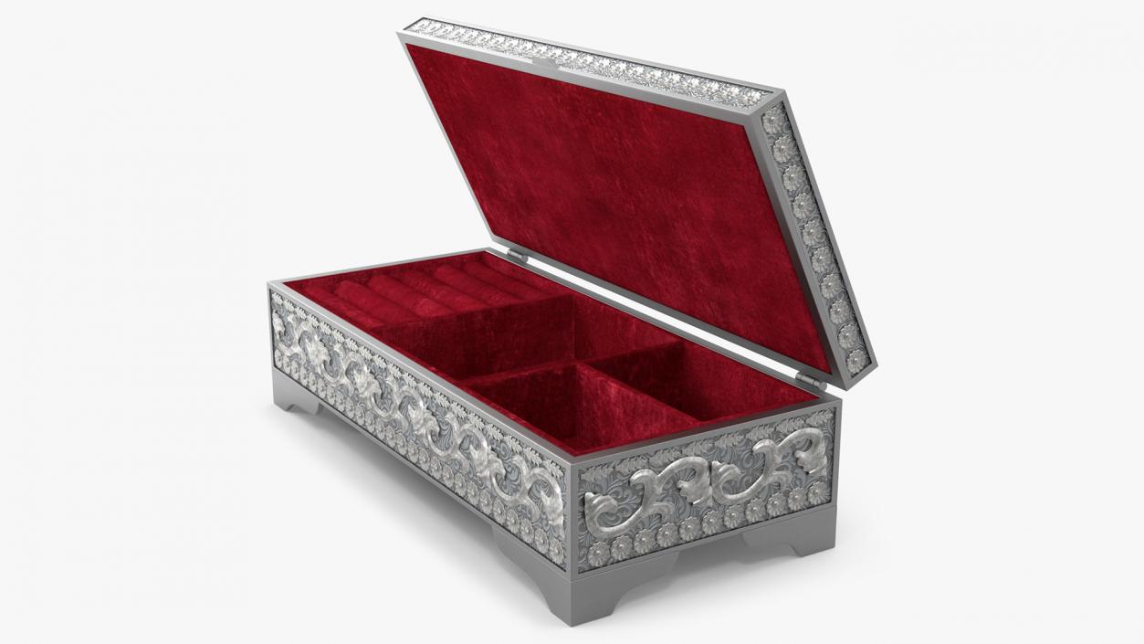 Metal Jewelry Box 3D