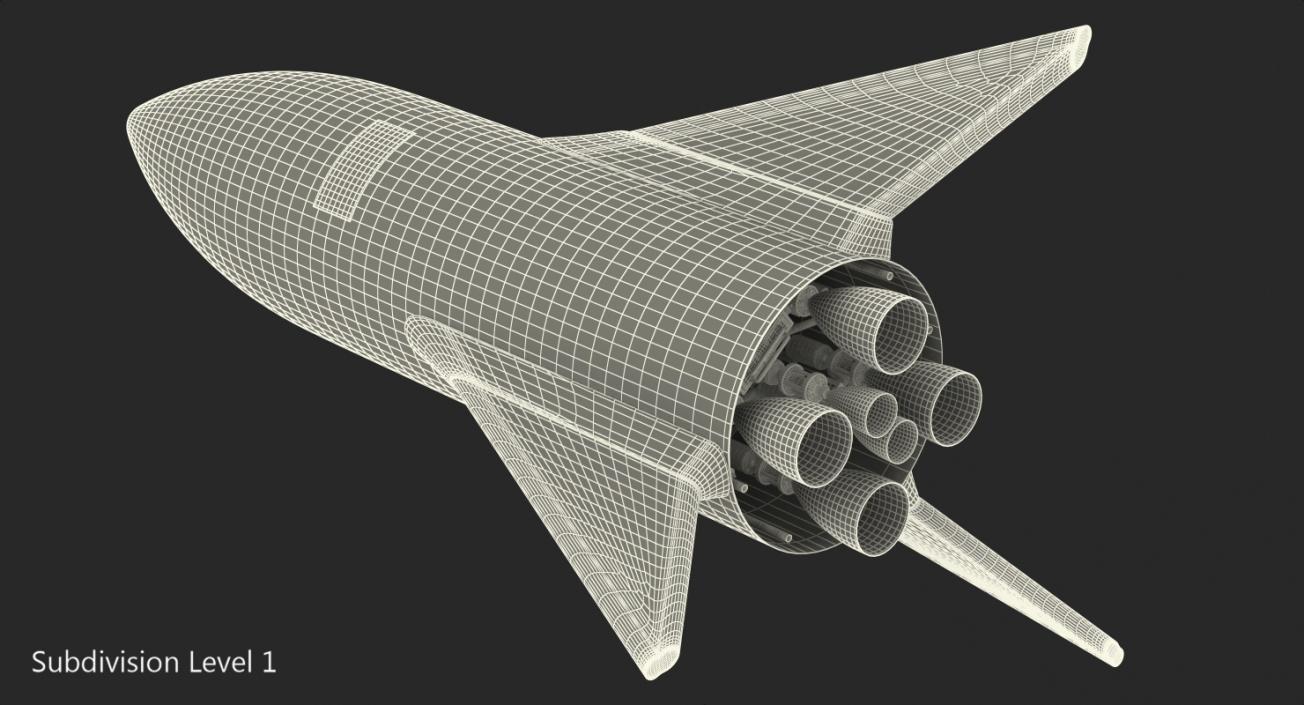 3D model Starship