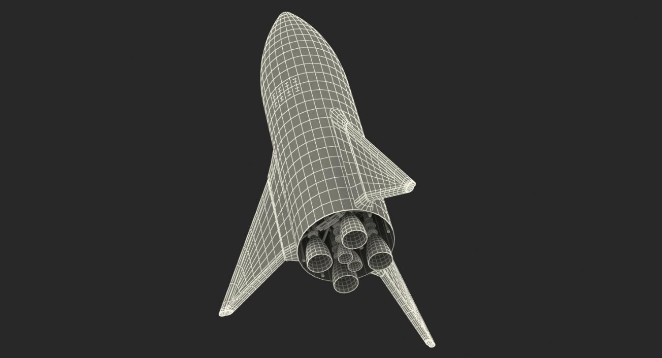 3D model Starship