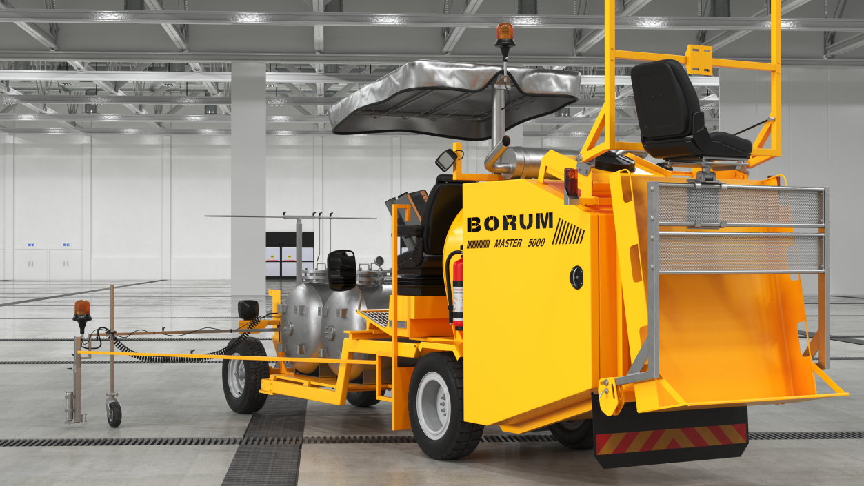 3D Road Marking Machine Borum Master 5000 model