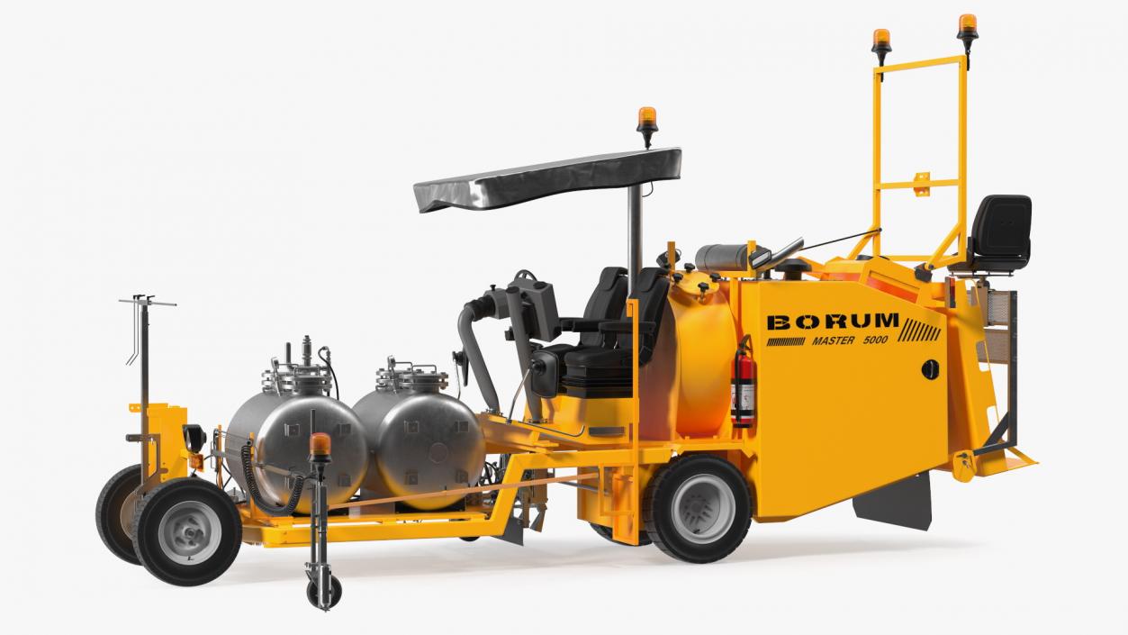 3D Road Marking Machine Borum Master 5000 model