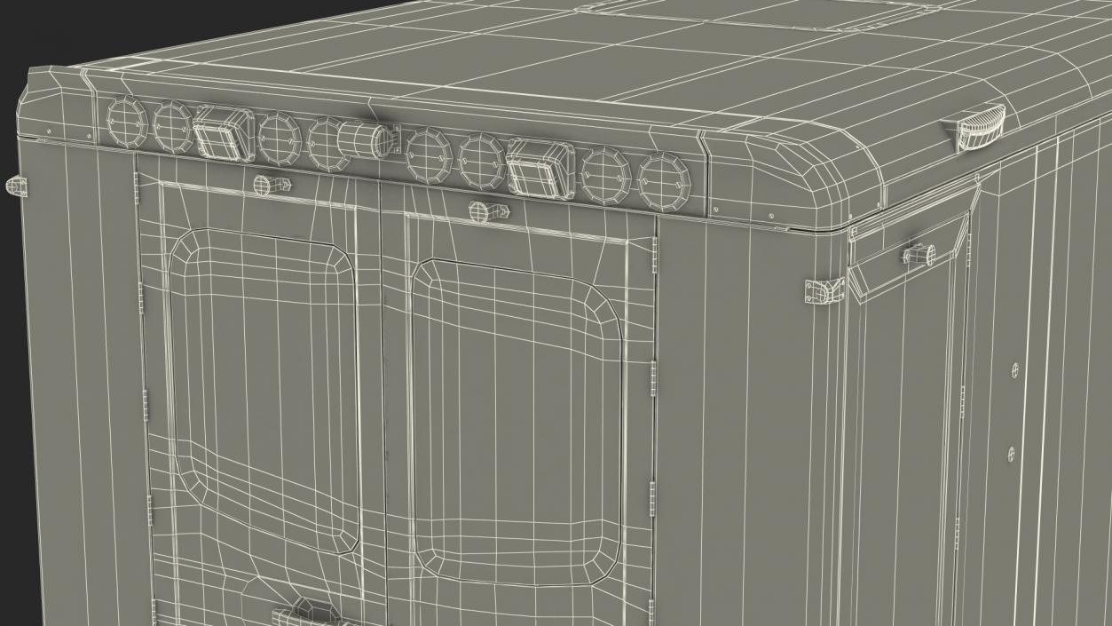 3D ASB Mercedes Sprinter Ambulance Rigged model