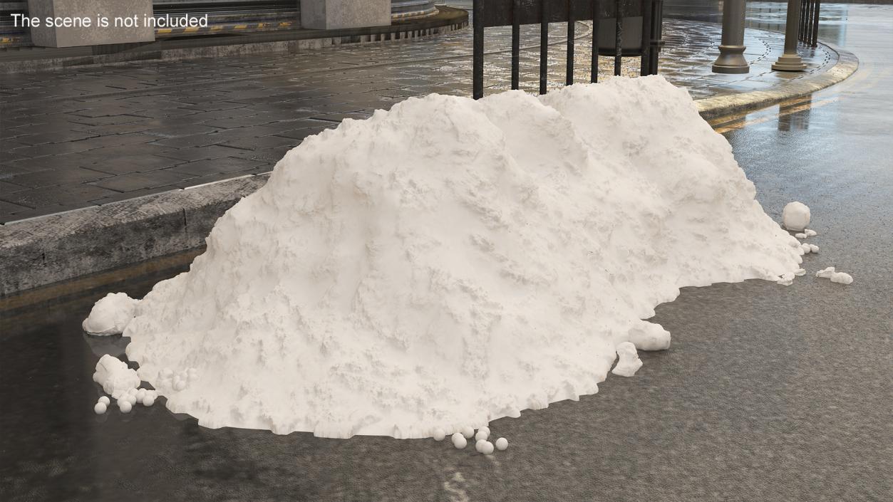 3D Snow Pile Set(1)