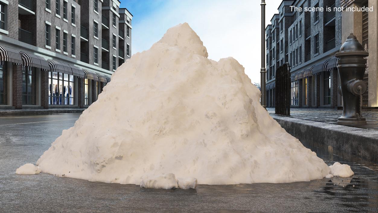 3D Snow Pile Set(1)