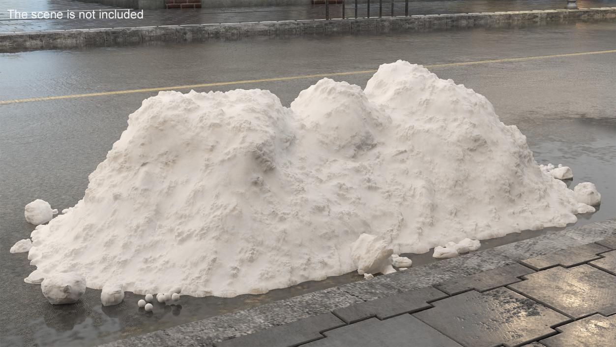 3D Snow Pile Set(1)