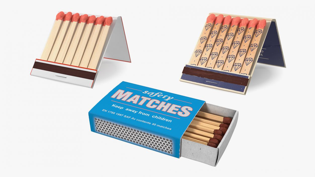 3D Matches Collection model