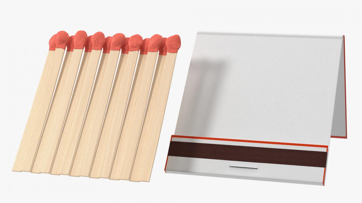 3D Matches Collection model