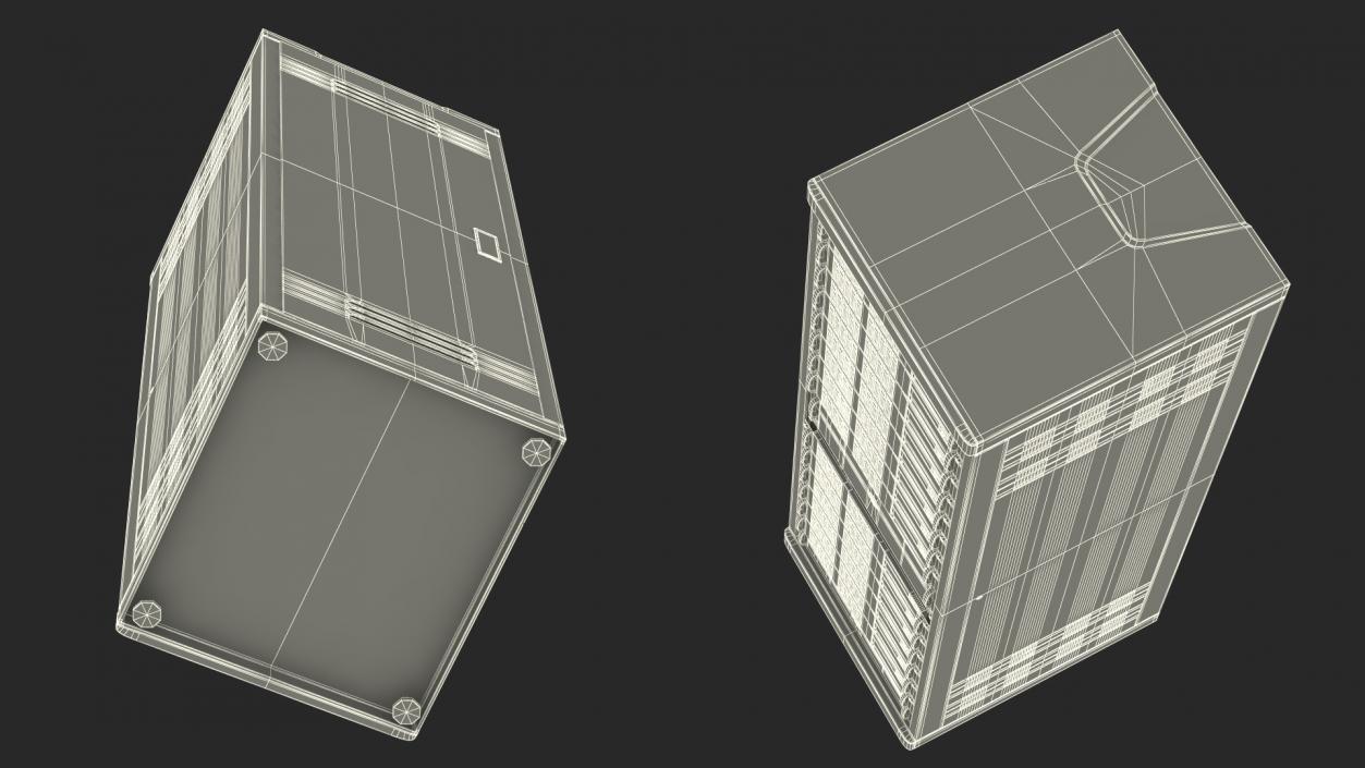 Rack Server Cabinet 3D model