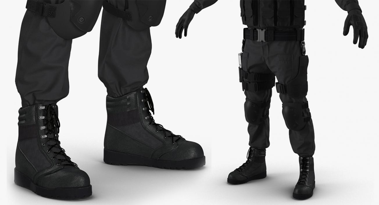 SWAT Uniforms 3D Models Collection 3D model