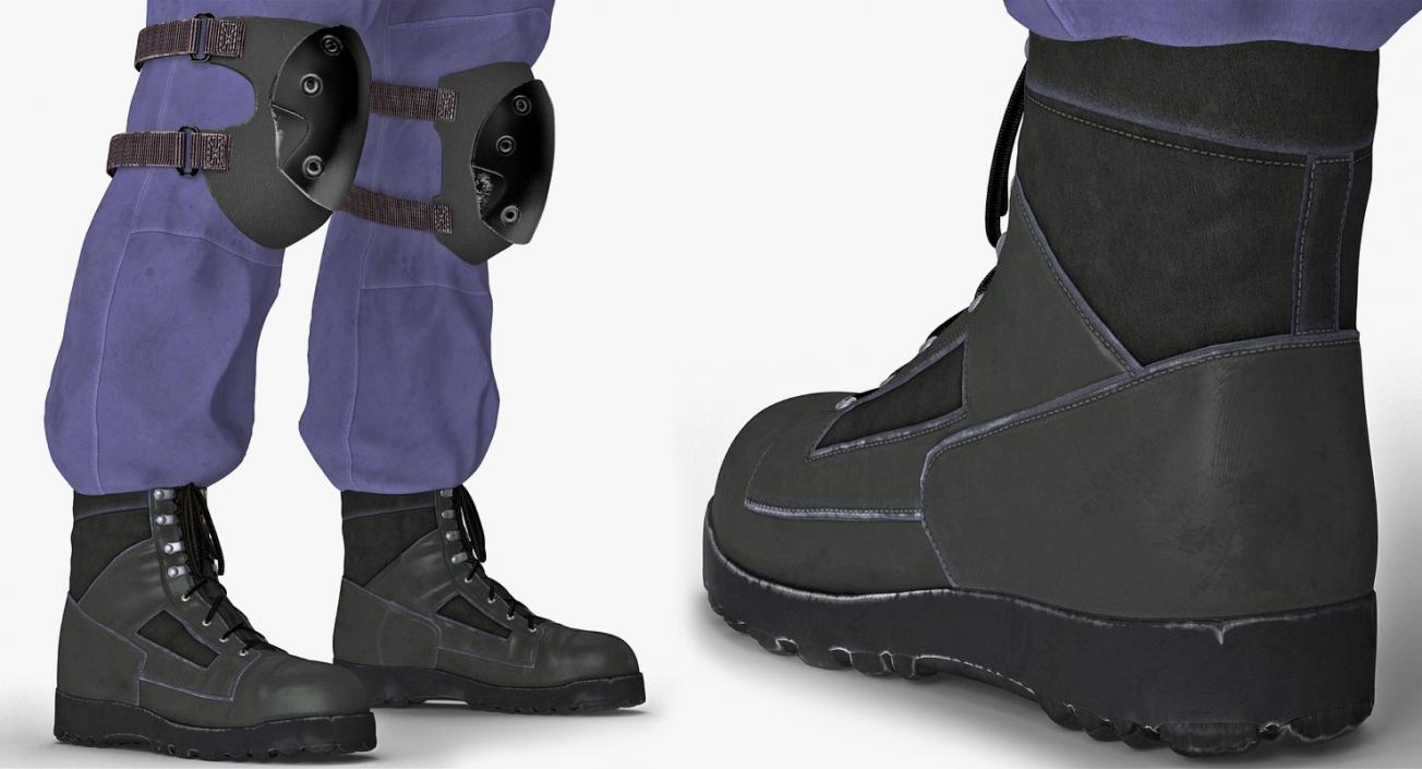 SWAT Uniforms 3D Models Collection 3D model