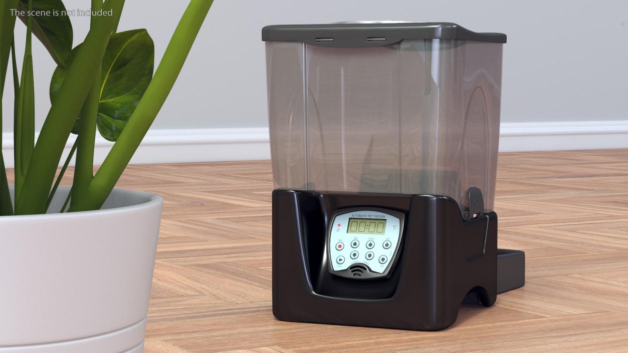 Automatic Pet Feeder Food Dispensers Collection 3D