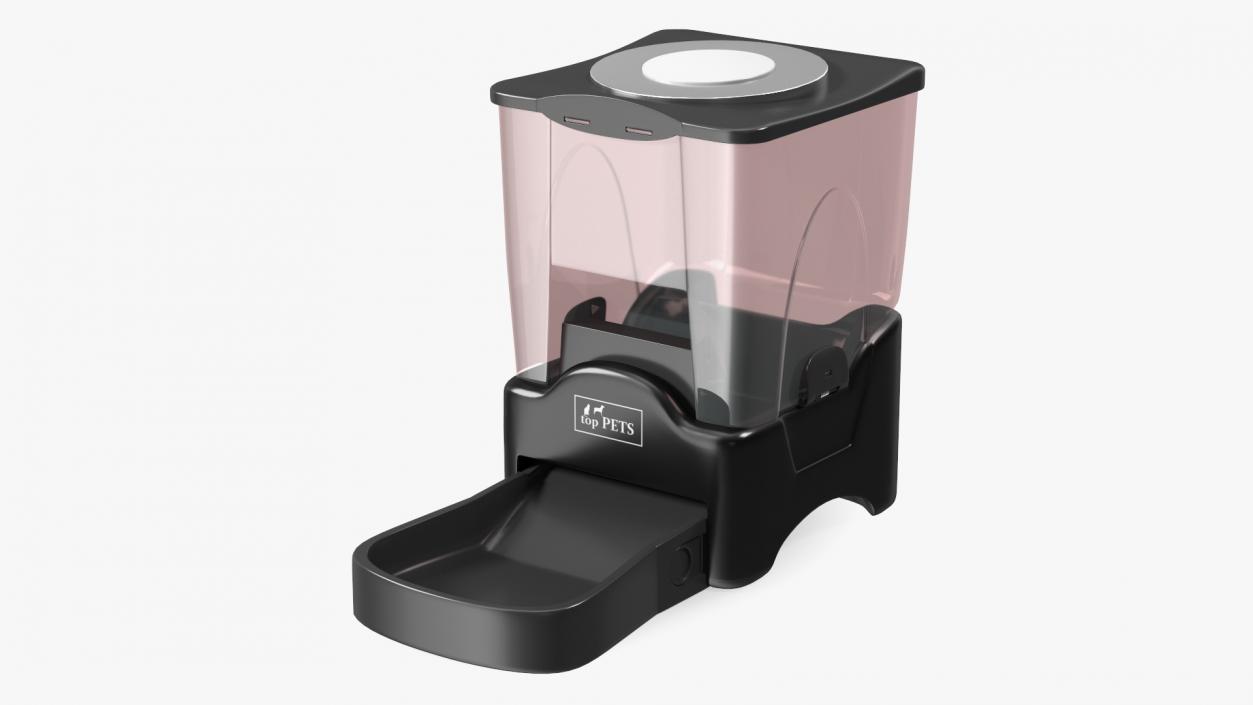 Automatic Pet Feeder Food Dispensers Collection 3D