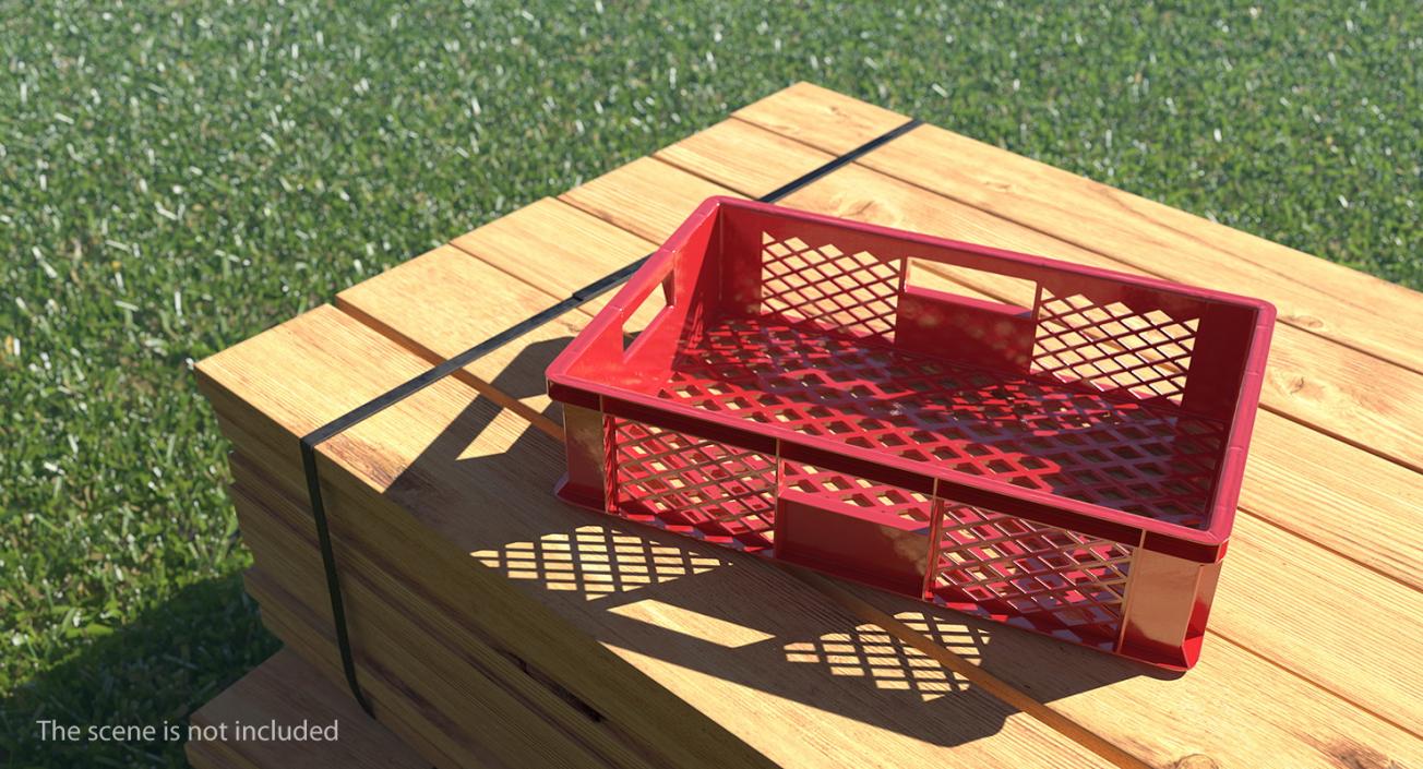 3D model Plastic Crates 3D Models Collection