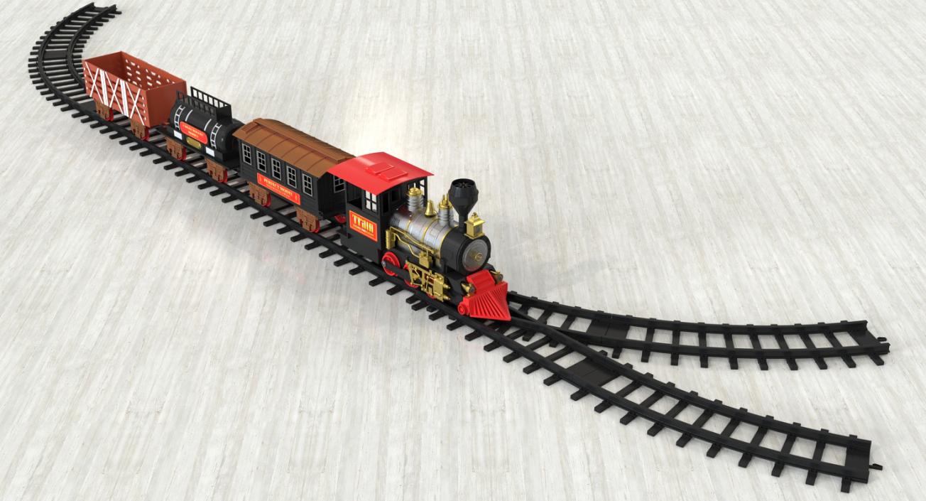 3D Toy Trains Collection