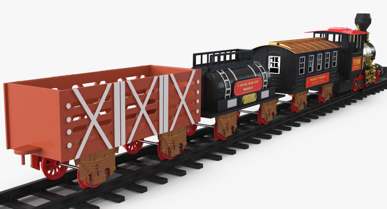 3D Toy Trains Collection