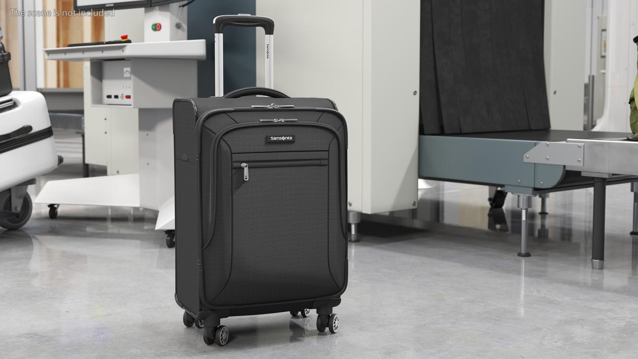 3D Samsonite Ascella X Carry-On model