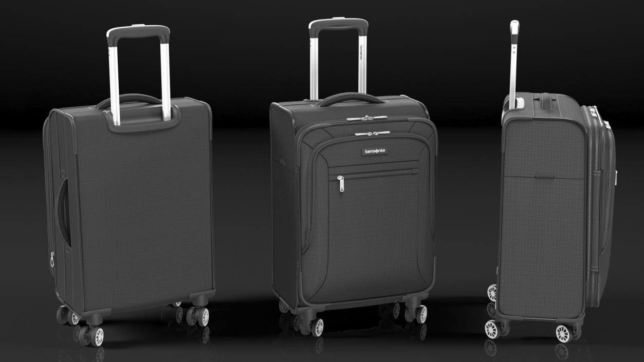 3D Samsonite Ascella X Carry-On model