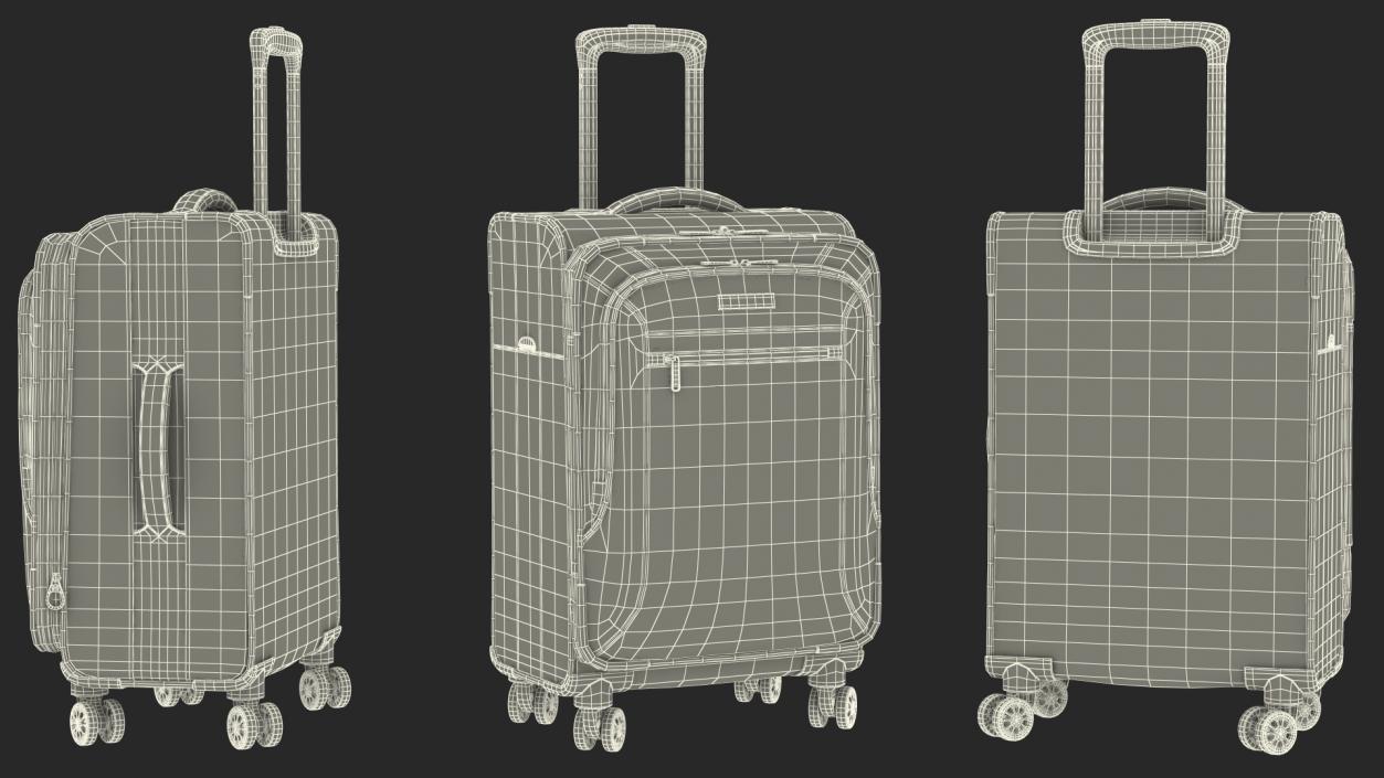 3D Samsonite Ascella X Carry-On model