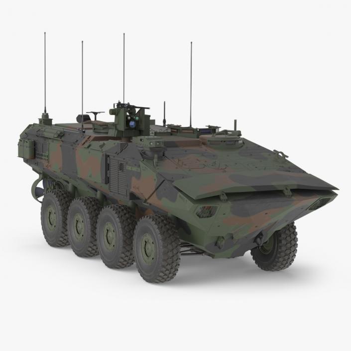 US Amphibious Combat Vehicle ACV 3D