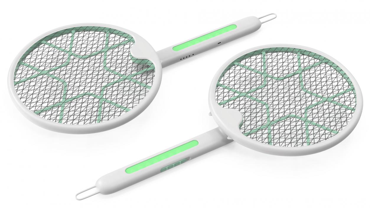 Foldable Electric Fly Swatter 3D model