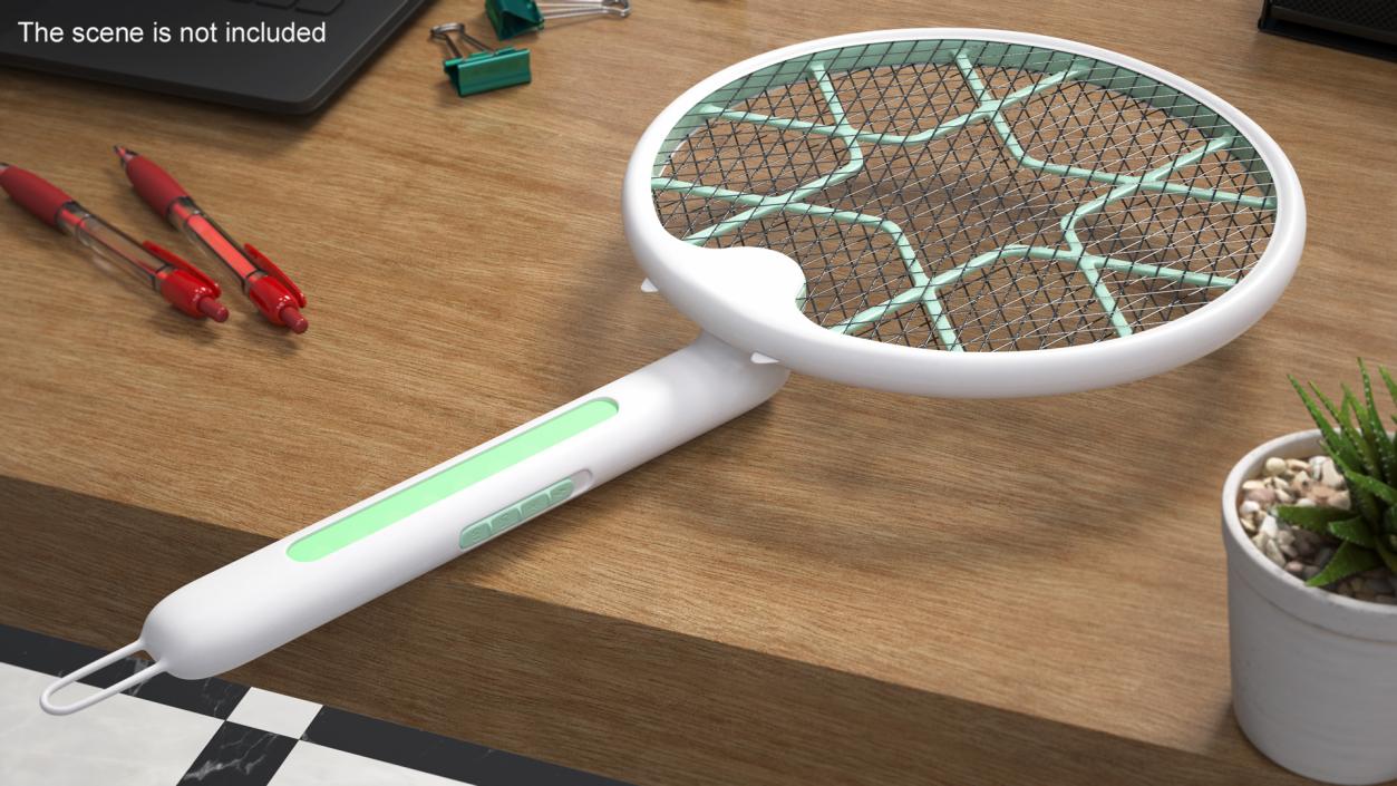 Foldable Electric Fly Swatter 3D model