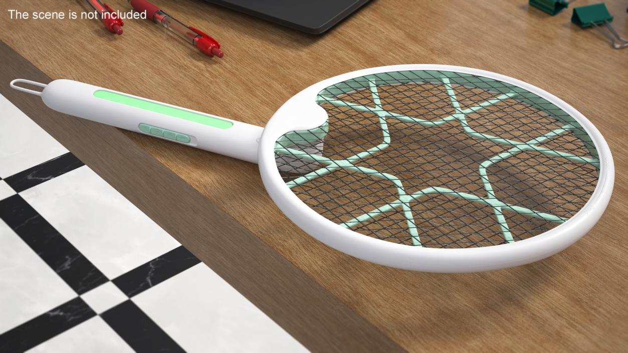 Foldable Electric Fly Swatter 3D model