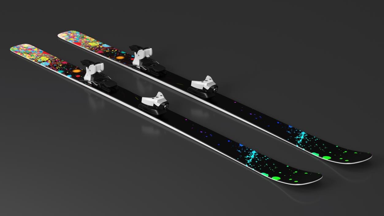 3D Snow Skis 8