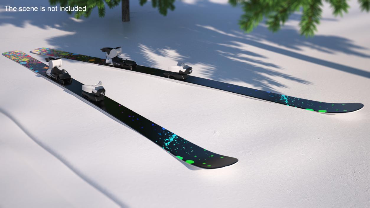 3D Snow Skis 8