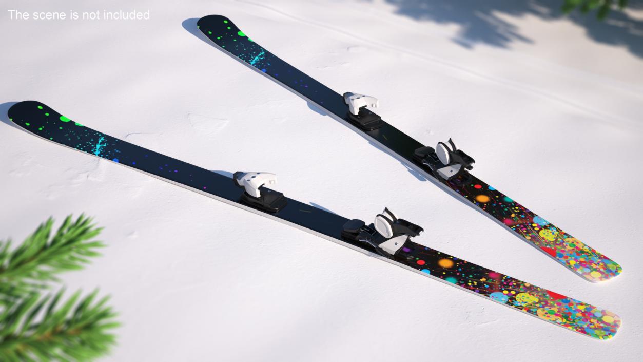 3D Snow Skis 8