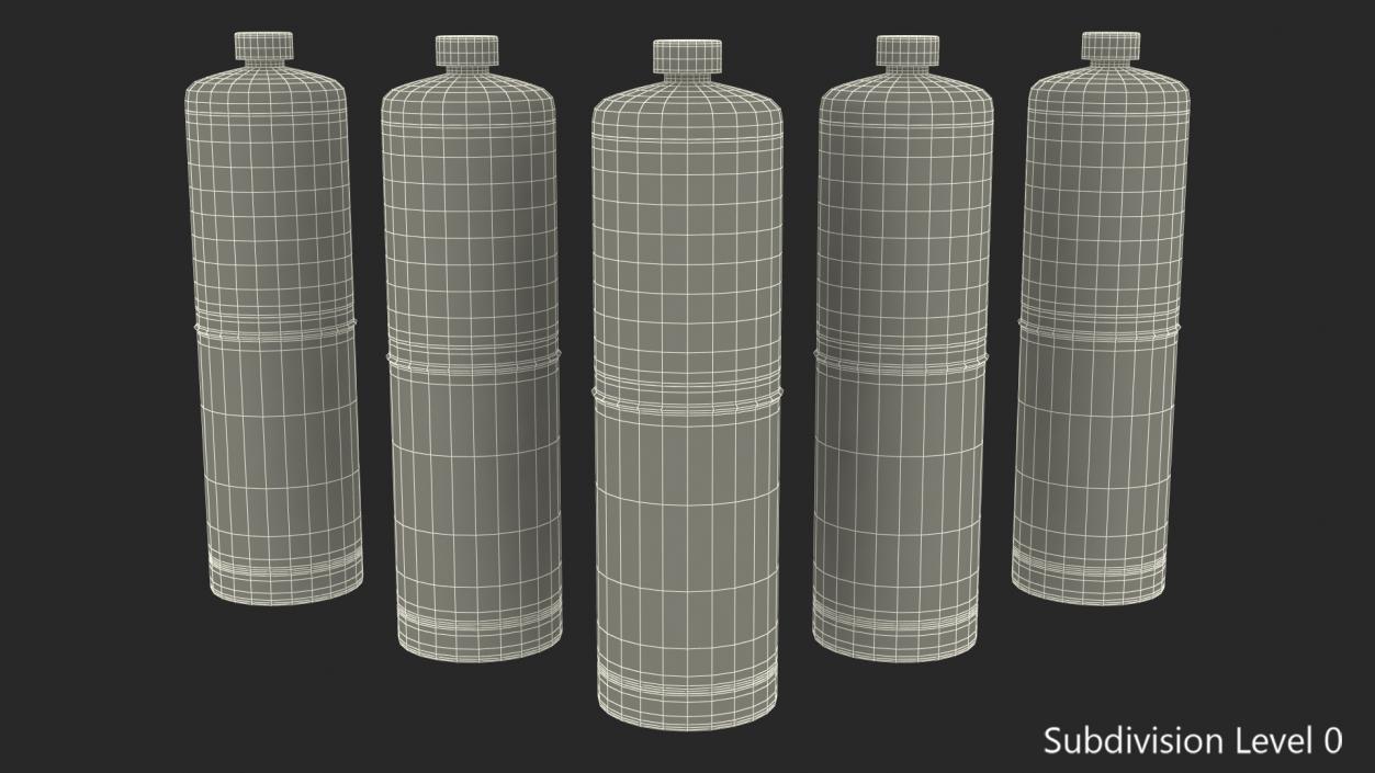 3D model Bernzomatic Propane Fuel Replacement Cylinder