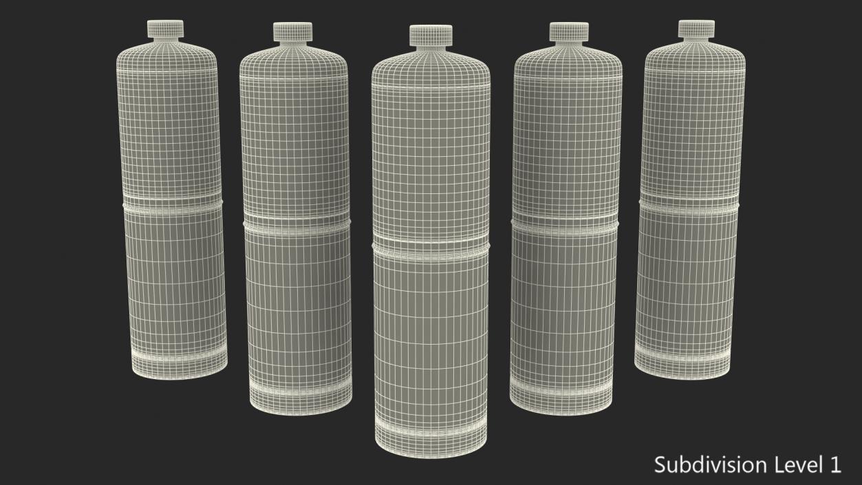 3D model Bernzomatic Propane Fuel Replacement Cylinder