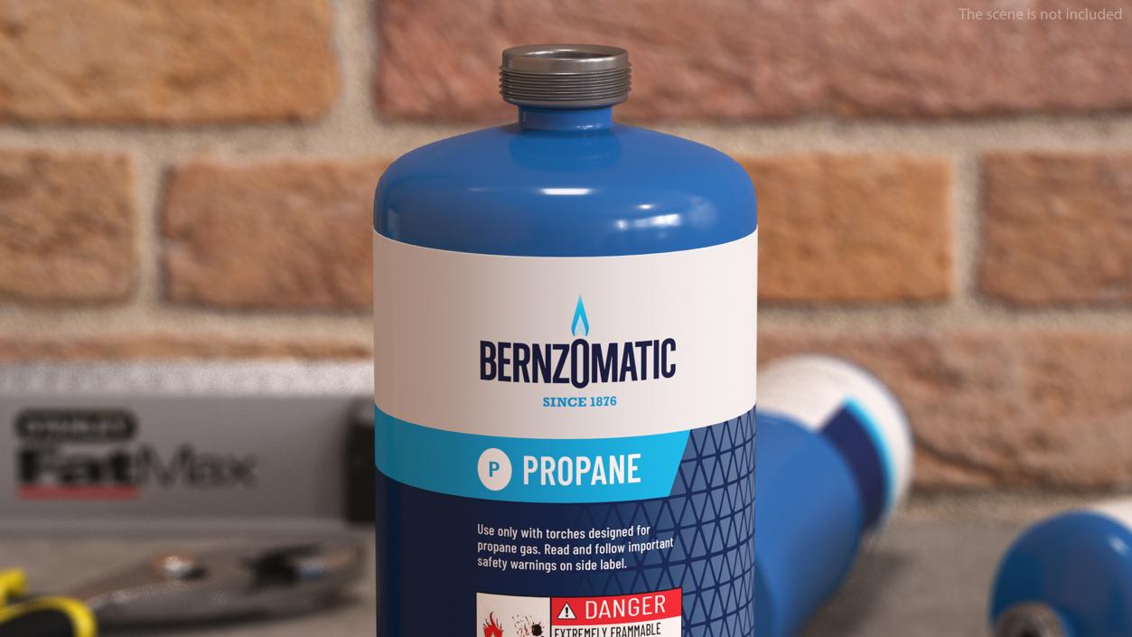 3D model Bernzomatic Propane Fuel Replacement Cylinder