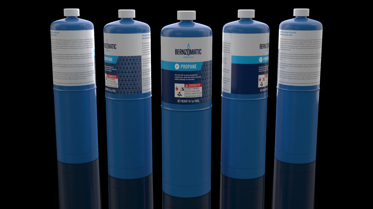 3D model Bernzomatic Propane Fuel Replacement Cylinder