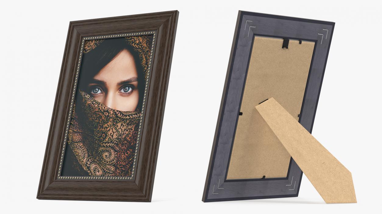 Photo Frame with Picture 3D model