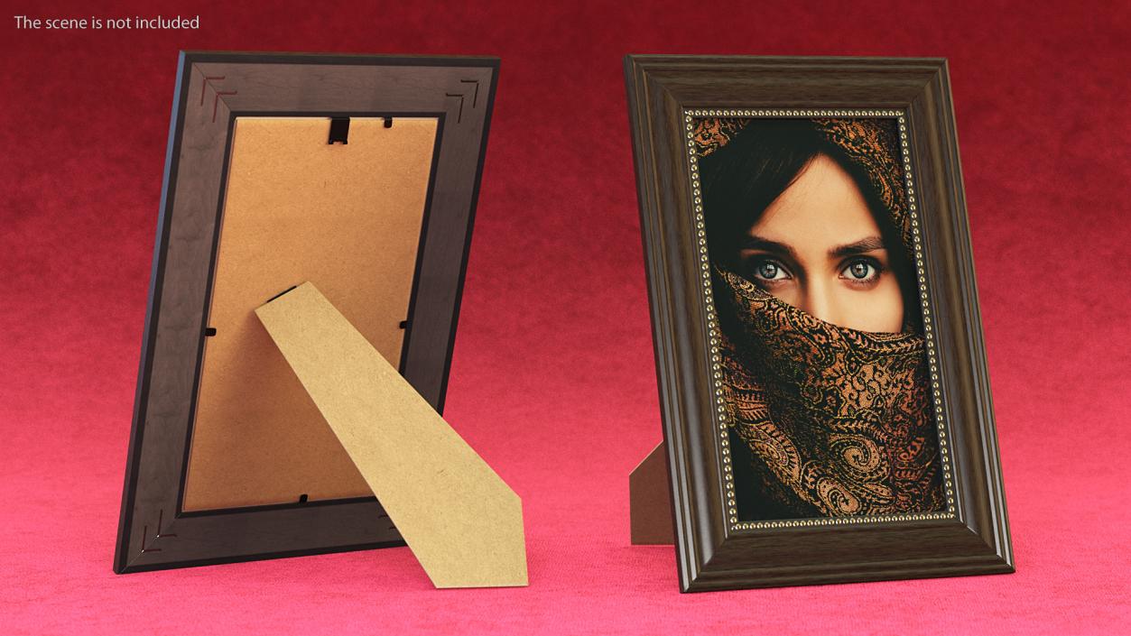 Photo Frame with Picture 3D model