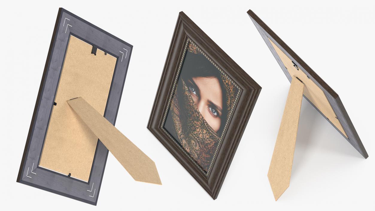 Photo Frame with Picture 3D model