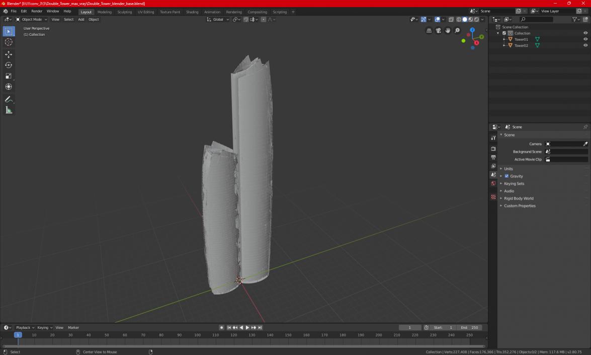 Double Tower 3D