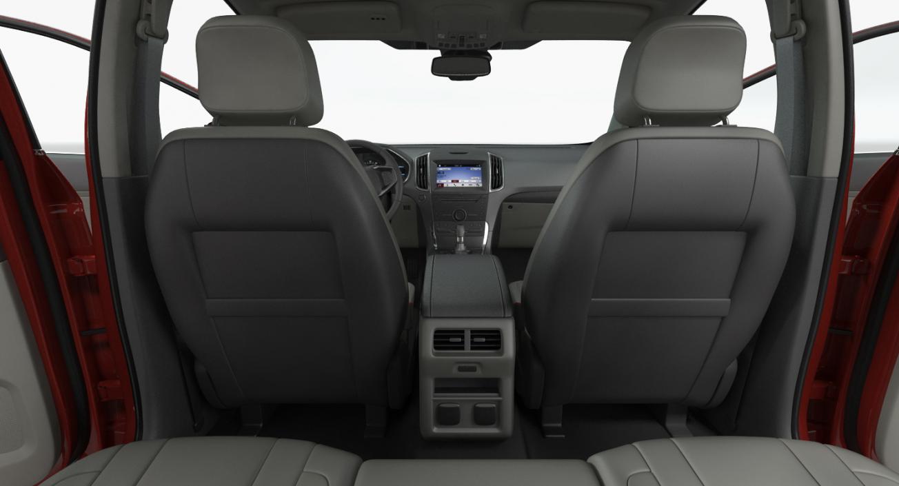 3D Ford Edge 2015 Rigged