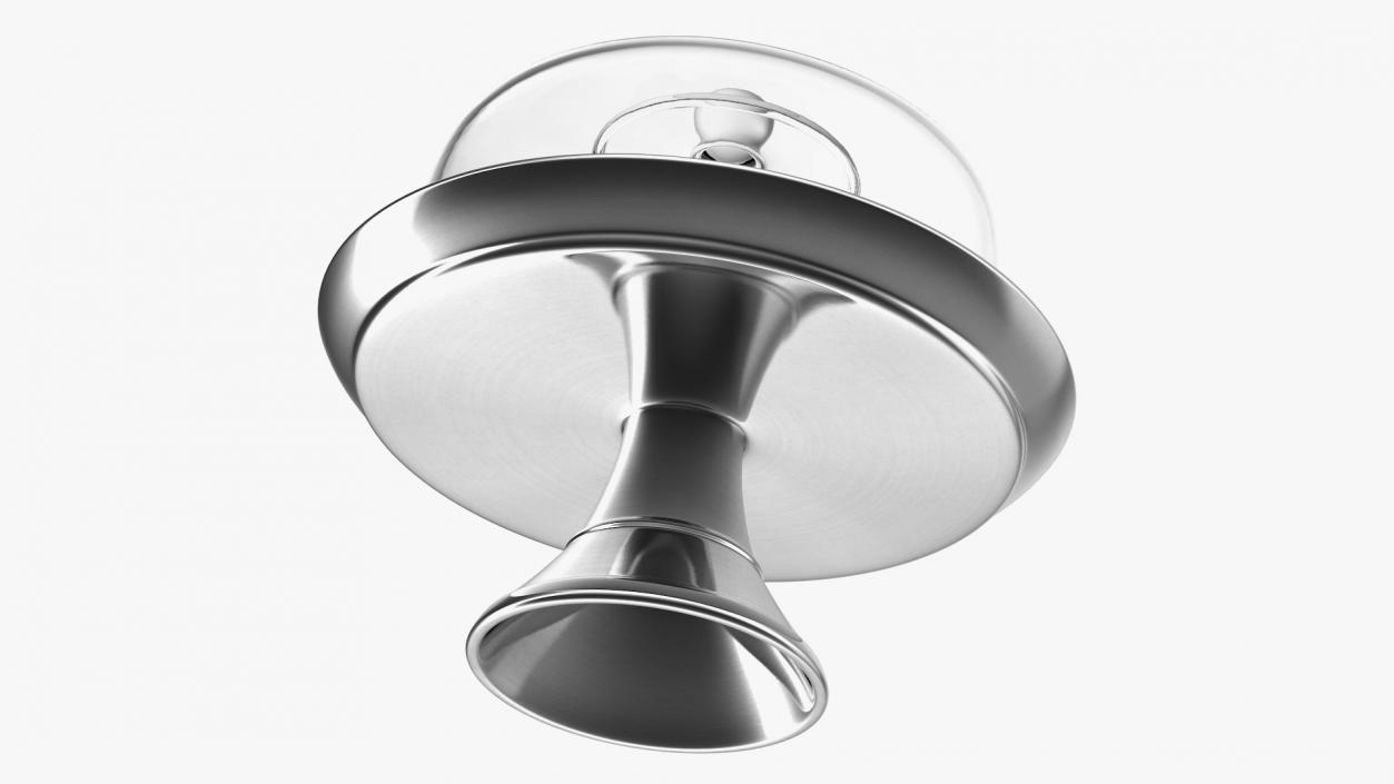 3D Cake Stand Metal with Dome