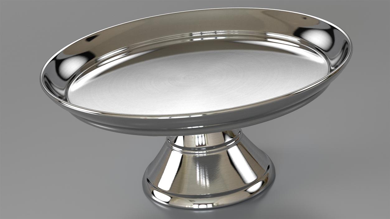 3D Cake Stand Metal with Dome