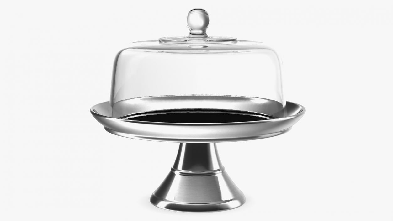 3D Cake Stand Metal with Dome