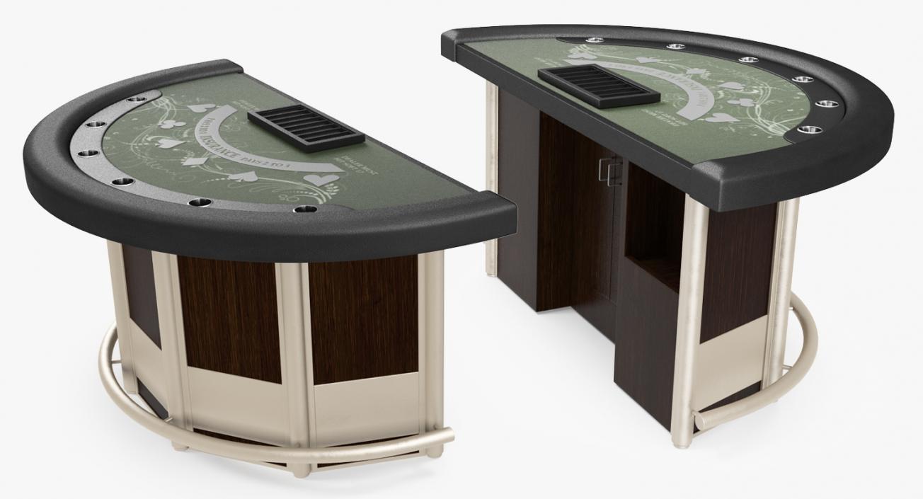 3D model Blackjack Table