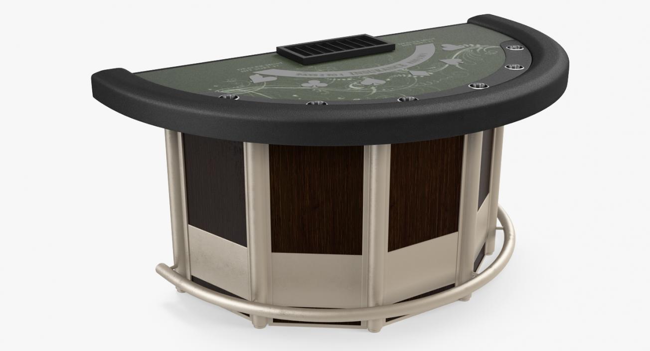 3D model Blackjack Table