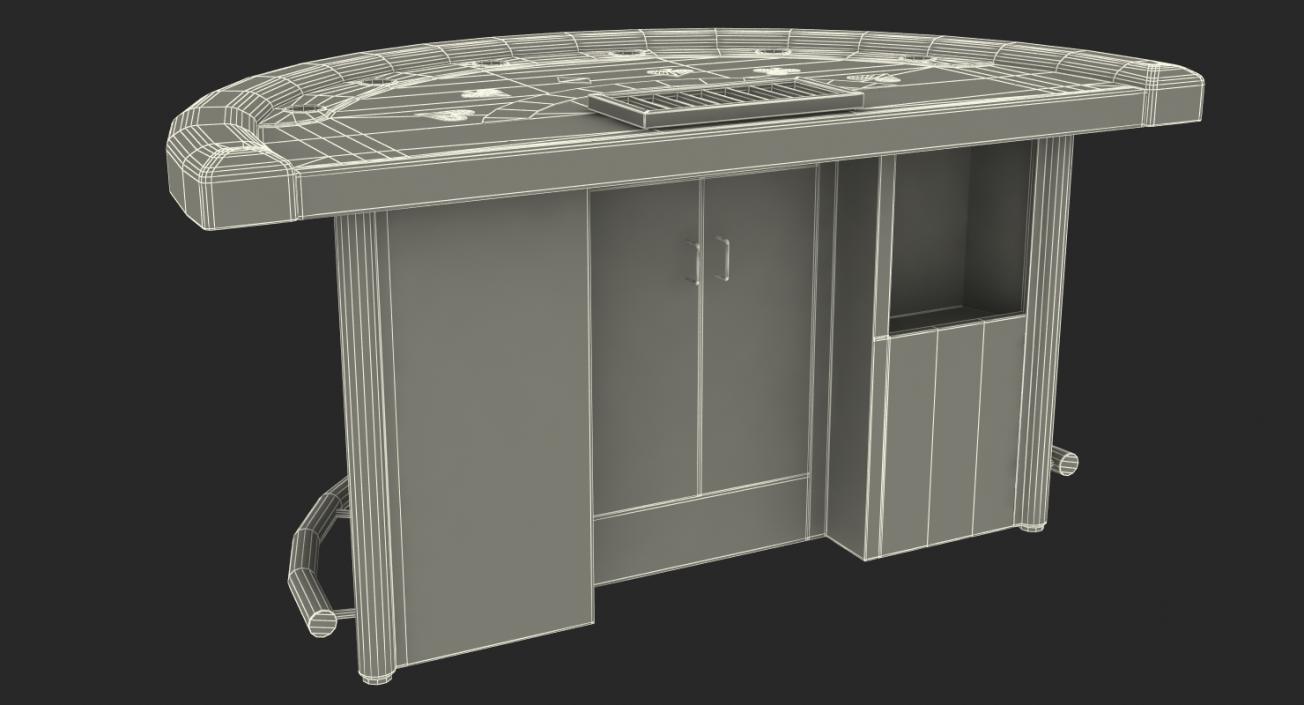 3D model Blackjack Table